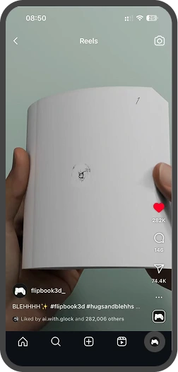 Flipbook3D: Video to Flipbook Animation Maker online